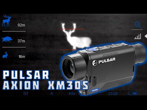 Видео: Тепловизионный монокуляр Pulsar Axion XM30S - Обзор. Наблюдение за животными