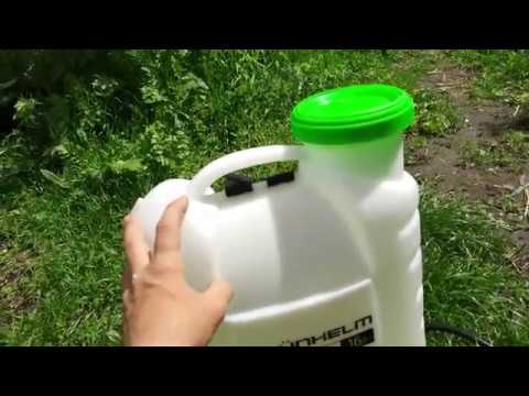 Видео: Обприскувач акумуляторний Grunhelm GHS 16M 16 л