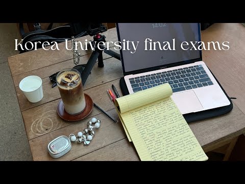 Видео: 🐯 конец весеннего семестра в корейском университете | korea university final exams vlog