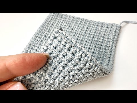 Видео: 👌Самый плотный узор крючком для сумок и ковров