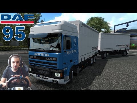 Видео: DAF 95 Бордови соло камион  Euro Truck Simulator 2 /MOD/