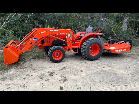 Видео: Засор топливной магистрали трактора Kubota. Двигатель глохнет. L3301