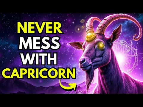 Видео: 12 ВЕСКИХ ПРИЧИН НИКОГДА НЕ СВЯЗЫВАТЬСЯ С КОЗЕРОГОМ... ♑ ИНАЧЕ ВЫ ГОРЬКО ПОЖАЛЕЕТЕ! 🔥