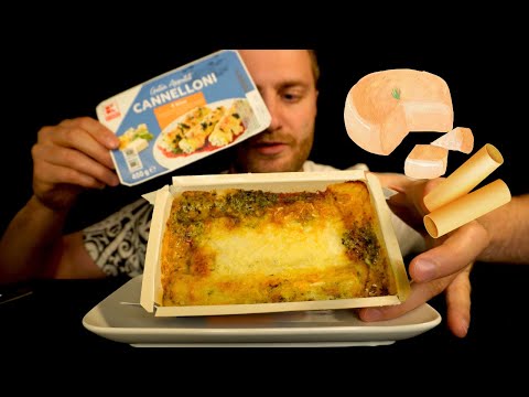 Видео: Мукбанг Каннеллони | АСМР Итинг Тест Еды из Кауфланда