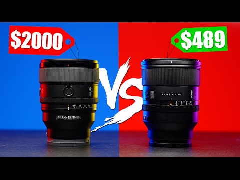 Видео: В 4 Раза Дороже за ЭТО? Viltrox 85mm f1.4 Pro vs Sony 85mm f1.4 GM ii Cравнение