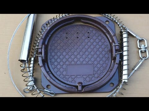 Видео: Пастка для безпечного відлову великих тварин.