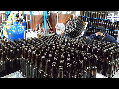 Видео: Удивительный! Завод массового производства корейского крафтового пива