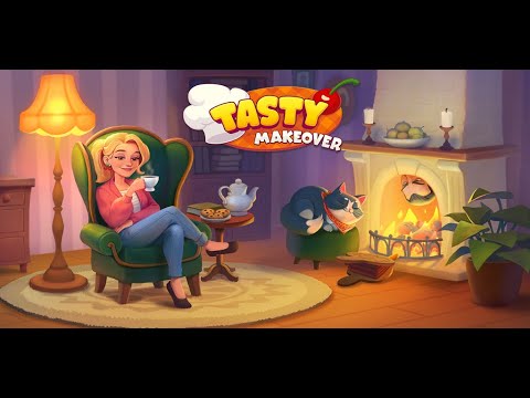 Видео: Tasty Makeover: игра 3 в ряд - Обзор игры.