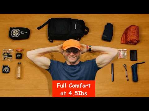 Видео: Самый лёгкий список снаряжения Full Comfort Ultralight! (4,5 фунта)