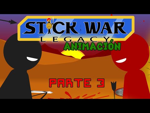 Видео: Stick War Legacy - Анимация Часть 3 [sticknodes/blender]