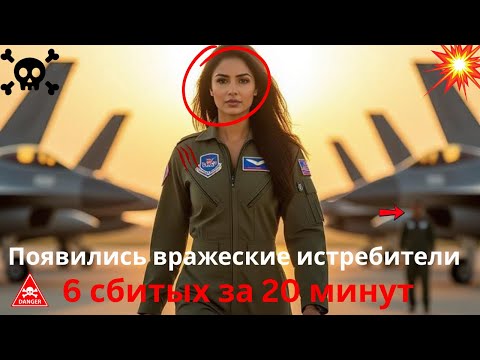 Видео: Они не знали, что она пилот — пока она не сбила 6 вражеских истребителей за 20 минут