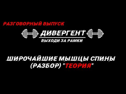 Видео: ШИРОЧАЙШИЕ МЫШЦЫ СПИНЫ (РАЗБОР) "ТЕОРИЯ"