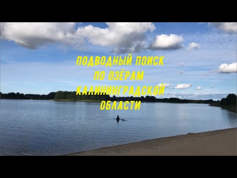 Видео: Подводный поиск по озёрам Калининградской области