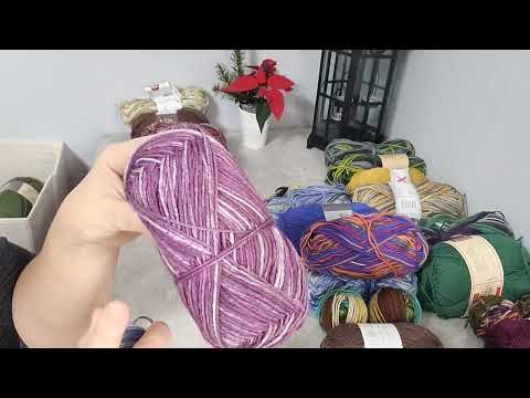 Видео: 2/2025,🧶🧶🧶Остатки пряжи в дело,сортирую и подготавливаю остатки к вязанию носков🧦🧦🧦🧶