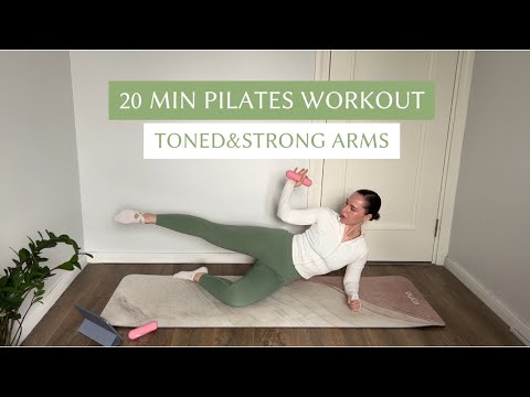 Видео: 20 min Toned+Slim Arms Pilates | Пилатес для подтянутых, стройных и сильных рук