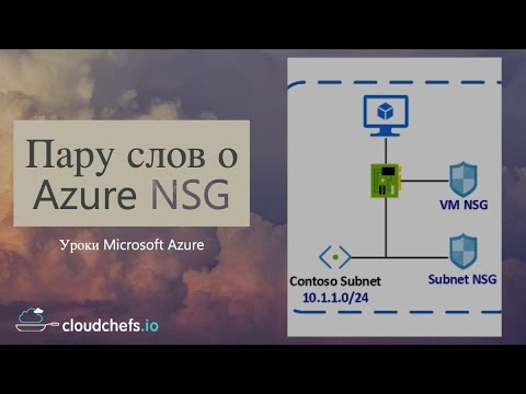Видео: Уроки Microsoft Azure - Введение в Network Security Groups(NSG)