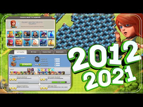 Видео: КАК МЕНЯЛСЯ КЛЕШ ОФ КЛЕНС 2012-2021? ИСТОРИЯ ИГРЫ | КЛЕО CLASH OF CLANS