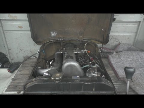 Видео: УазТех: Установка om617 на стандратный УАЗ 452 - ГОЛОВАСТИК, ЧАСТЬ 2