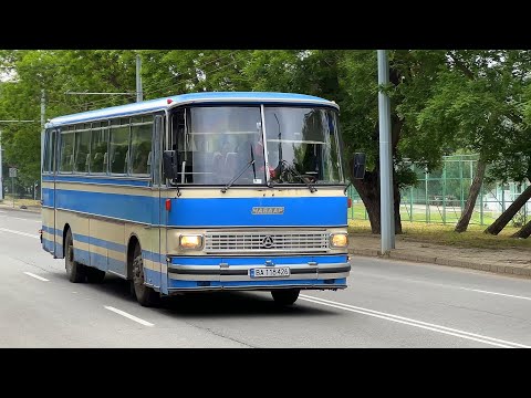 Видео: Чавдар 11М4 / Chavdar 11M4 Bulgarian Retro Bus still in service in 2024