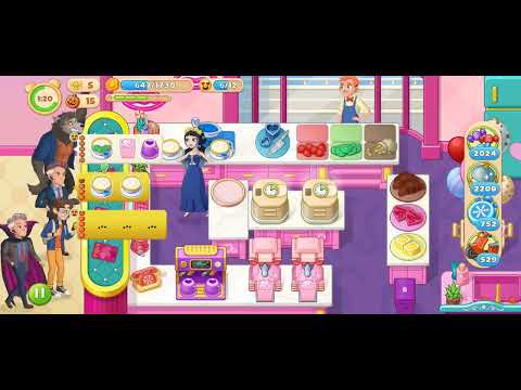 Видео: Cooking diary | Звёзда цирка | lvl1-5 | Новый наряд