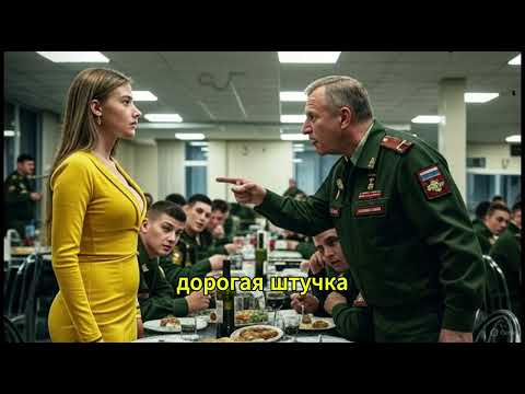 Видео: Полковник, оскорбивший девушку в кафе у воинской части, на следующий день лишился погон.