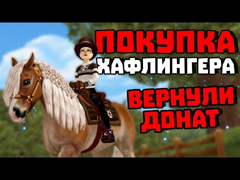 Видео: ПОКУПКА НОВОГО ХАФЛИНГЕРА | ВЕРНУЛИ ОПЯТЬ ДОНАТ | Star Stable