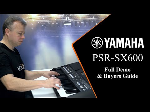 Видео: Обзор Yamaha PSR SX600 и подробное руководство для покупателя