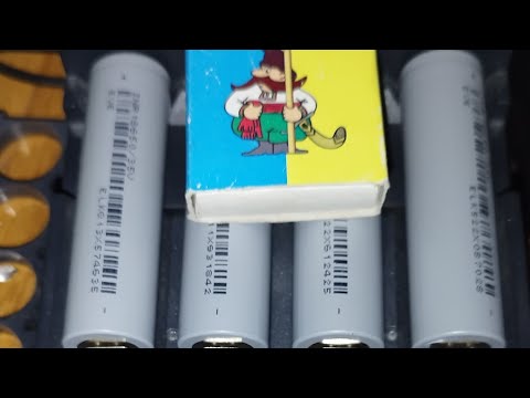 Видео: Акумулятори 18650 EVE 35V 3500mah якісні, 800 циклів життя в ліхтарики і павербанки