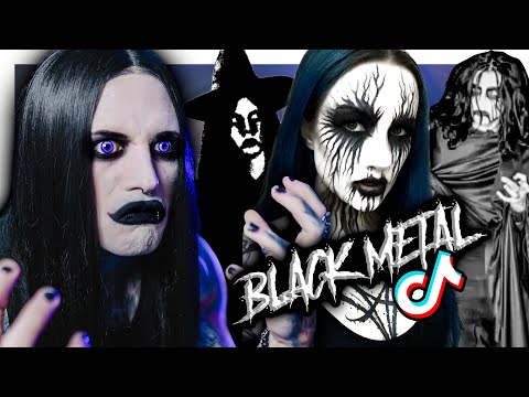 Видео: ГОТИЧЕСКАЯ РЕАКЦИЯ НА БЛЭК-МЕТАЛ TIKTOK