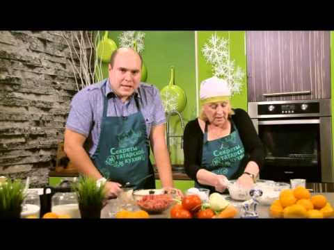 Видео: Светлана РОМАНОВА готовит пельмени с мясом и скартошкой. Телепроект "Секреты татарской кухни".