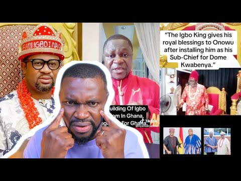 Видео: Фальшивый король Игбо назначил ещё одного заместителя начальника в Доме Квабрения + начальники Та...