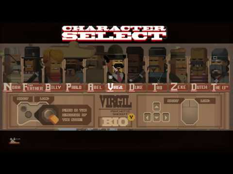 Видео: Первый запуск A Fistful of Gun. Продолжаем играть в аркадный режим #4.