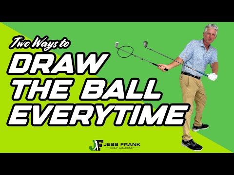 Видео: ДВА СПОСОБА КАЖДЫЙ РАЗ РИСОВАТЬ МЯЧ! ДЖЕСС ФРЭНК, PGA PRO