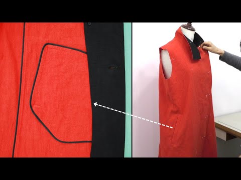 Видео: Простые приемы и советы по шитью карманов, которым вас никто не научит