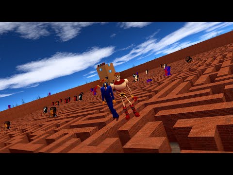 Видео: Убегаем 🏃‍♂️💨 от NEXTBOT 😱 на карте огромного лабиринта 🏛️🔄