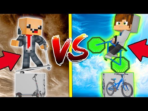 Видео: САМОКАТ ЛАКИ БЛОК VS ВЕЛИК ЛАКИ БЛОК! НУБ ПРОТИВ ПРО! ВЫЖИТЬ НА 1 БЛОКЕ! #57
