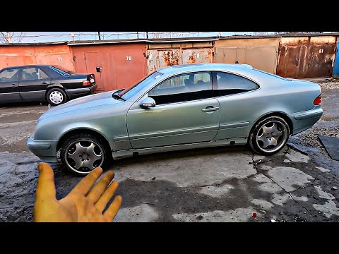 Видео: Установил колеса R18 по цене машины на Mercedes CLK w208