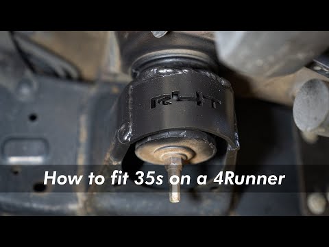 Видео: Установка 35-дюймовых шин на 4Runner 5-го поколения