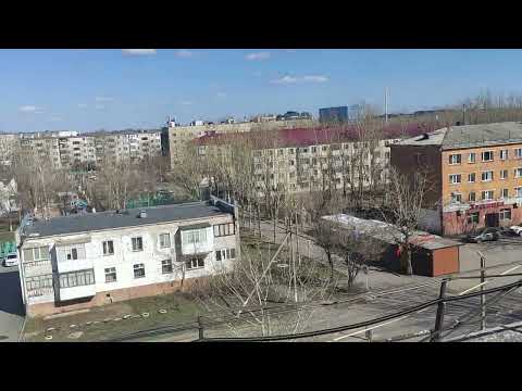 Видео: Целиноград Пригородный вид с крыши 18 апреля 2024 г.