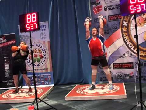 Видео: Morozov Igor Jerk 32 kg 158 reps - March 05 2016 USA Columbus/ Морозов Игорь Толчок 158 раз