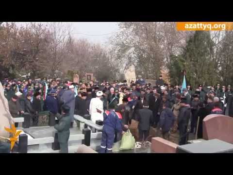 Видео: В Алматы похоронили Талгата Бегельдинова