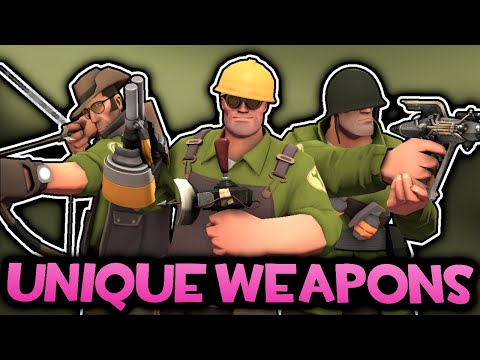 Видео: [TF2] Оружие с уникальными категориями