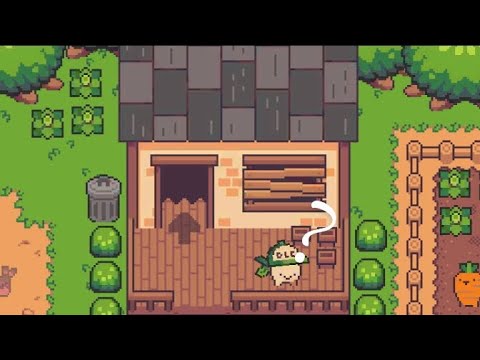 Видео: странный дом и ультра мяублачко! прохождение "turnip boy" (2)