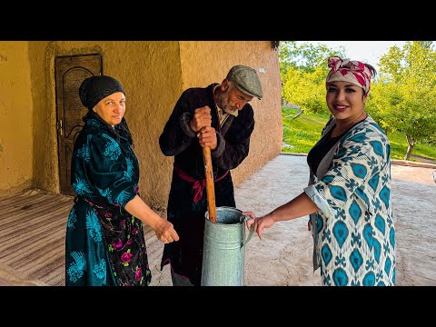 Видео: УЗБЕКИСТАН! Страшно ЕХАТЬ, смыло ДОРОГУ, застряли в ГОРАХ! ЖИЗНЬ В КИШЛАКЕ. Домляма в казане!