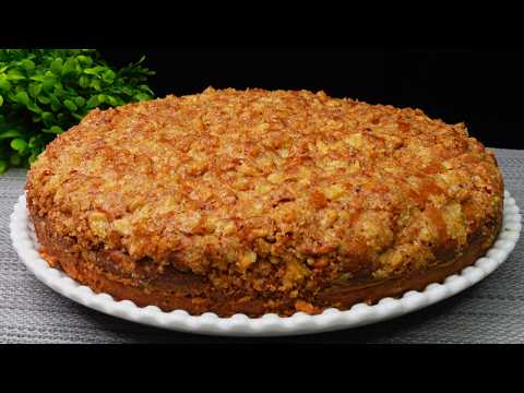 Видео: Я не могу поверить, как ПРОСТО этот вкусный ореховый пирог за 10 минут!