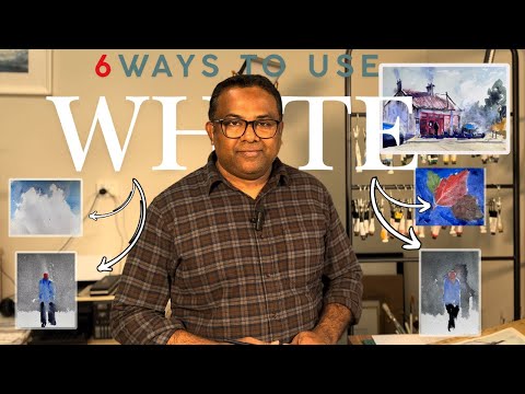 Видео: 6 техник белой акварели, о которых вы даже не подозревали