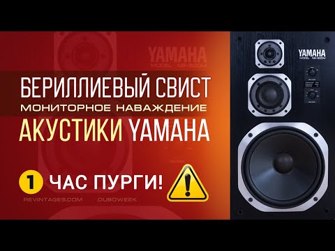 Видео: Бериллиевый свист Мониторное наваждение акустики YAMAHA NS