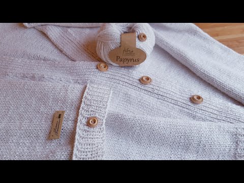 Видео: #вязание Летний КАРДИГАН "Папирус" - почти готов 🧶  #пряжапапирус