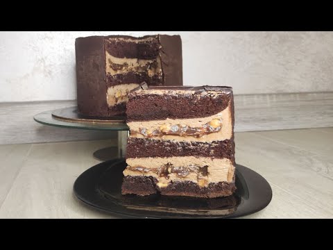 Видео: Торт "Сникерс"  - Магия Шоколада и Орехов в Каждом Кусочке!