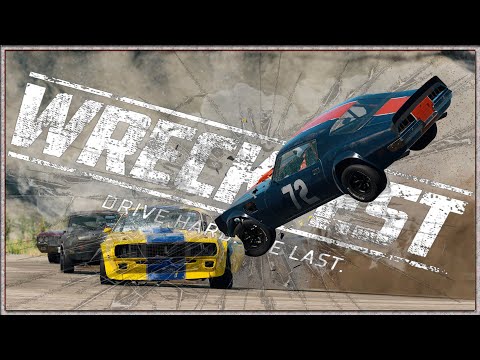 Видео: Веселимся в сетевых гонках Wreckfest с друзьями! | #BlackandWhiteBEAR №6